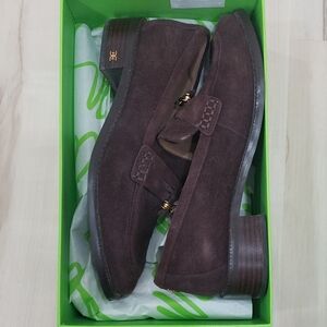 Sam Edelman Women's Elegant Brown Suede Loafers